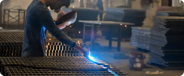 Electro-Forged Gratings Detail Bottom